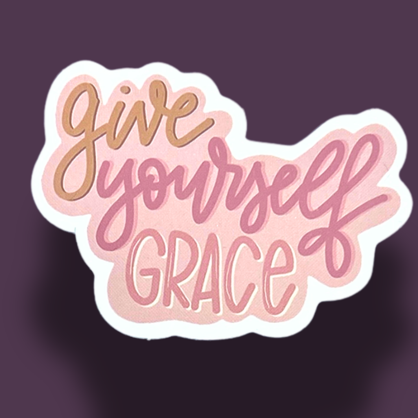 Give Yourself Grace Sticker