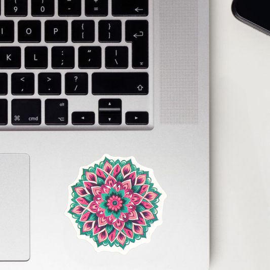 Mystic Circle Mandala Sticker