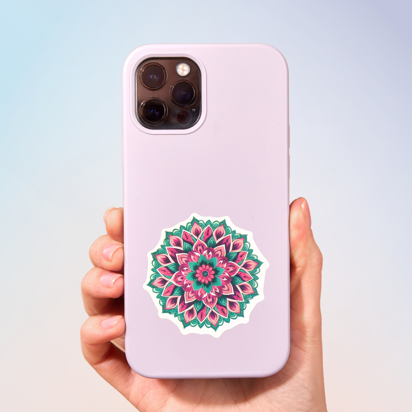 Mystic Circle Mandala Sticker