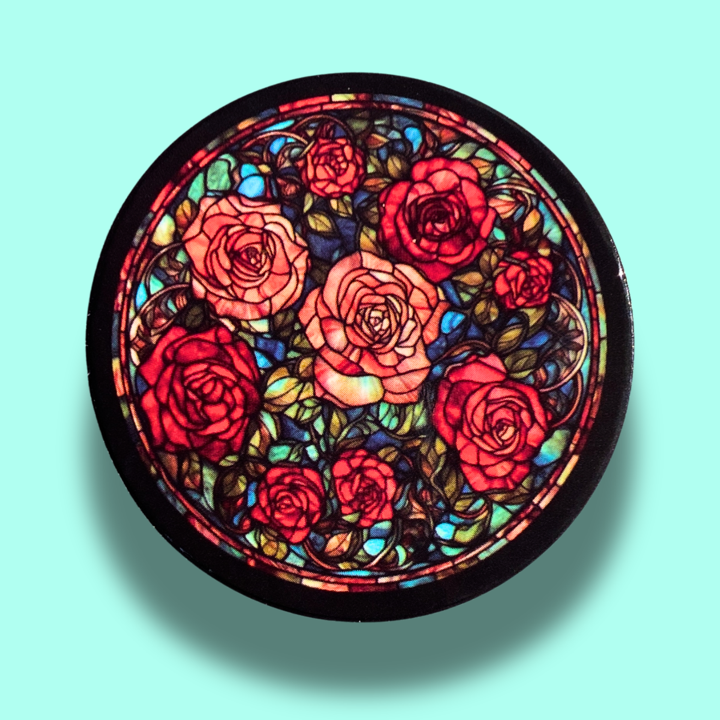 Red Rose Sticker