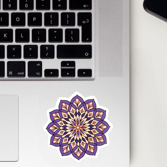 Patterned Beauty Mandala Sticker