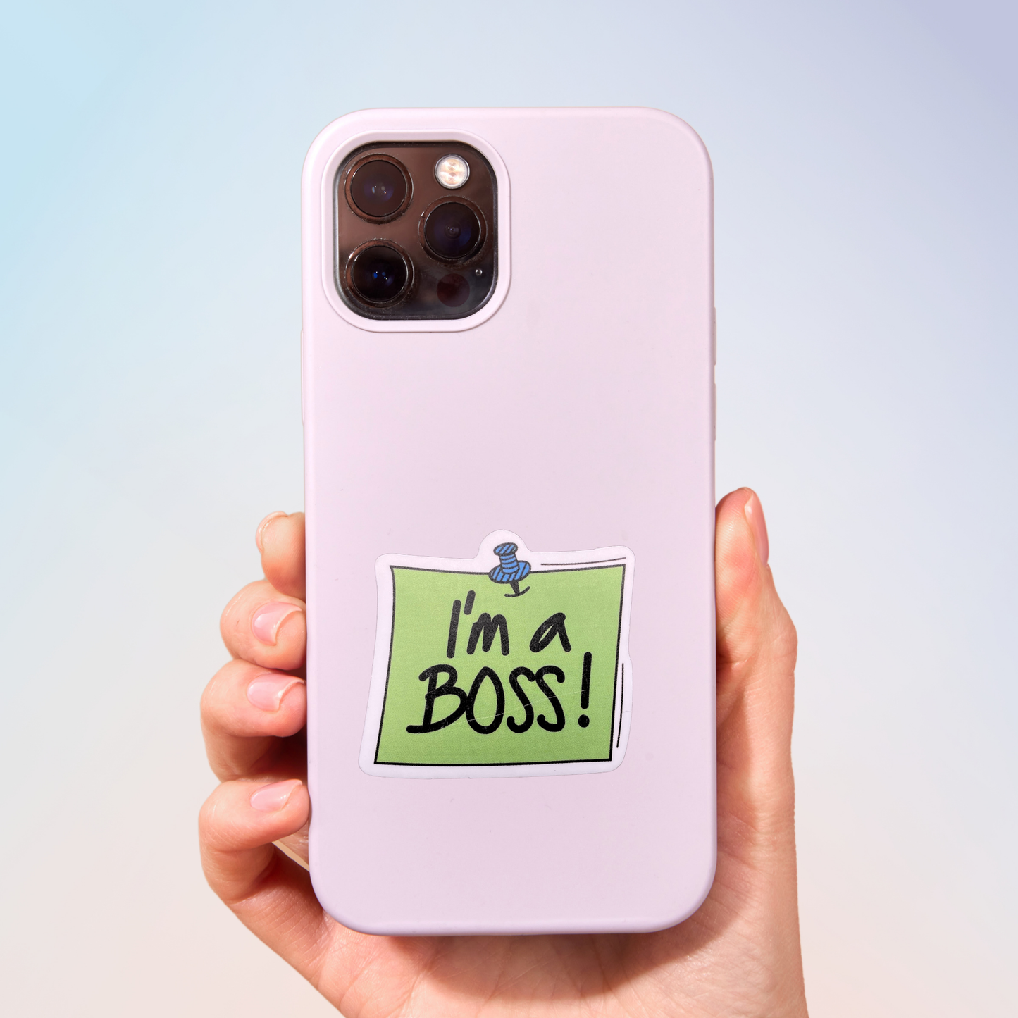 I'm A Boss Sticker