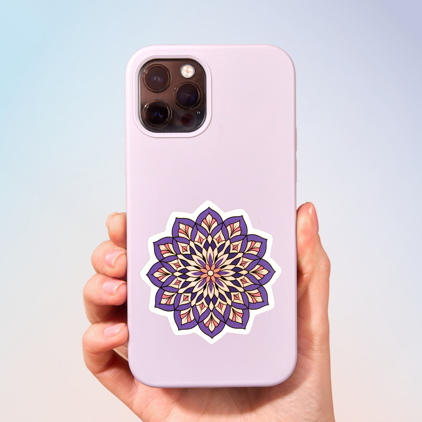 Patterned Beauty Mandala Sticker