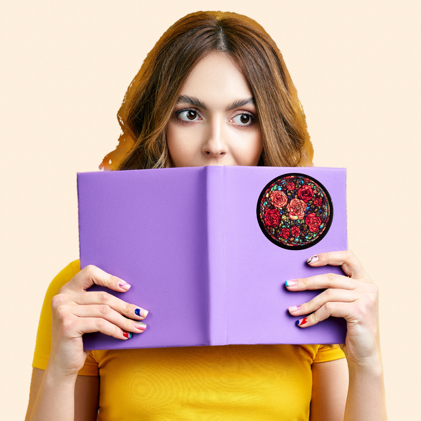 Red Rose Sticker