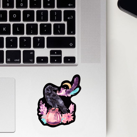 Feather Drop Sticker