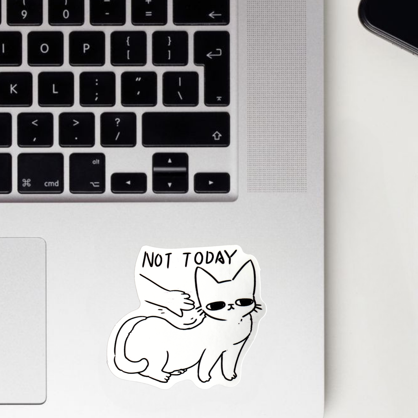 Not Today Sticker