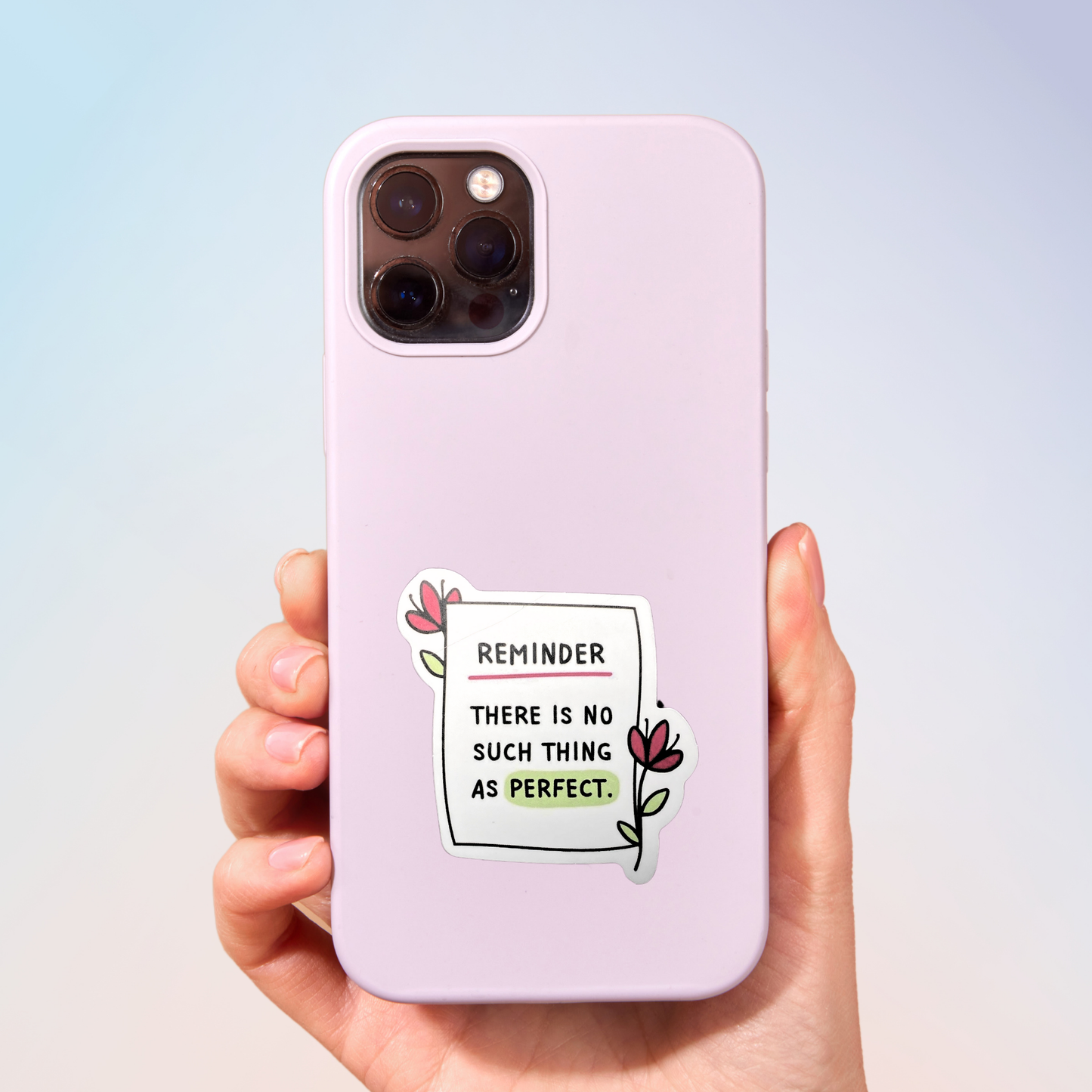 There Is No Such Thing As Perfect Sticker