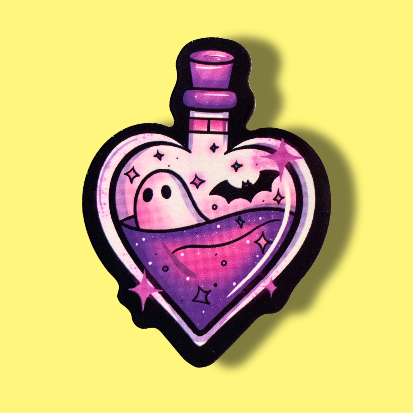 Spellbound Heart Sticker