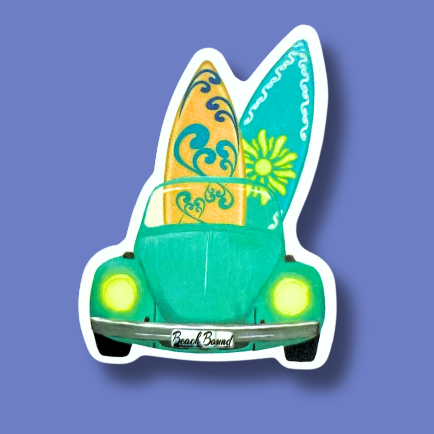Beach Bum Sticker