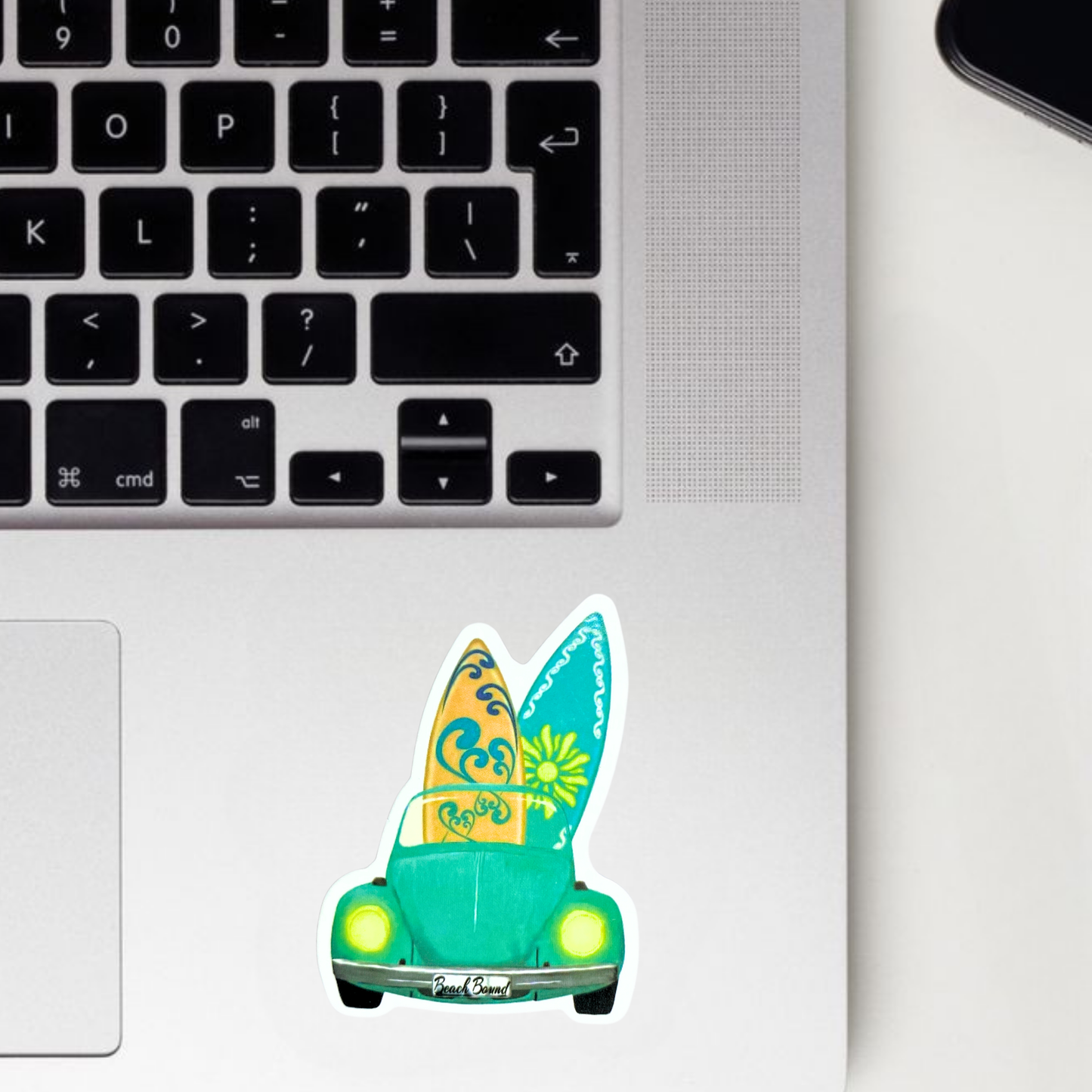 Beach Bum Sticker