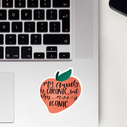 Chronic Anxiety, Iconic Swag Sticker
