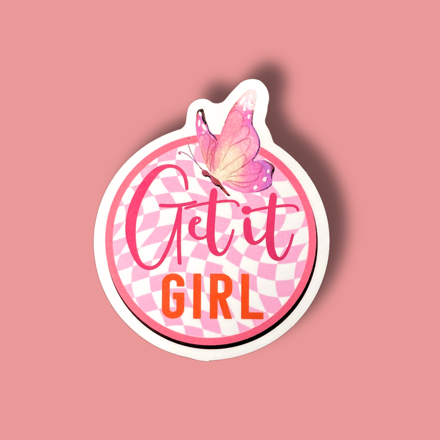 Get It Girl Sticker