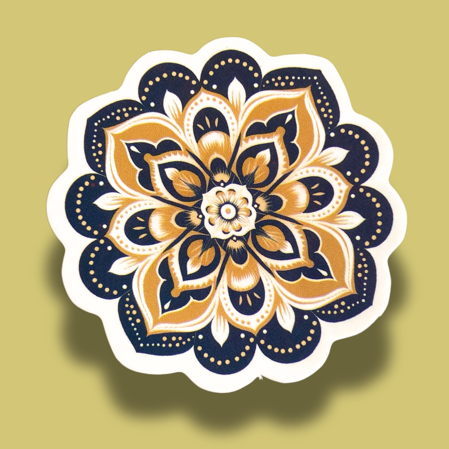 Blooming Joy Mandala Sticker