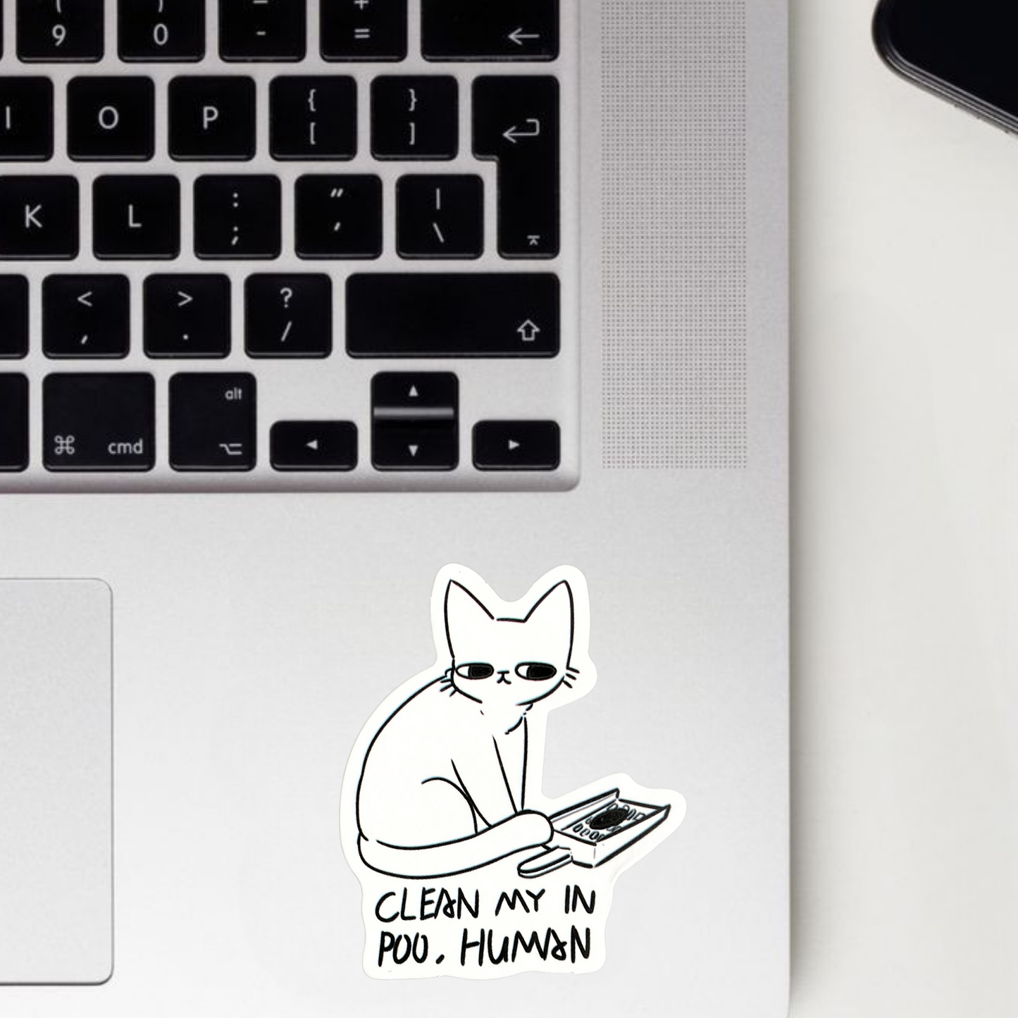 Clean My In Poo.. Human.. Sticker