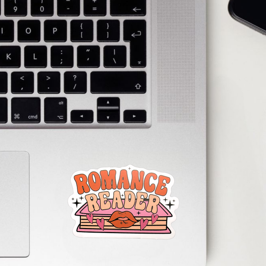 Romance Reader Sticker
