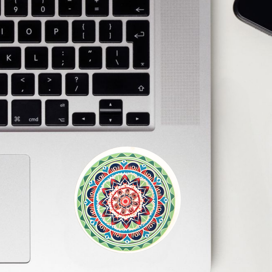 Vibrant Bloom Sticker