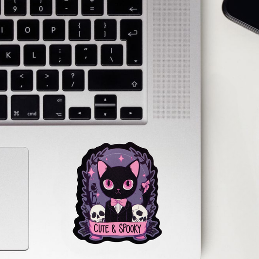Cute And Spooky Sticker