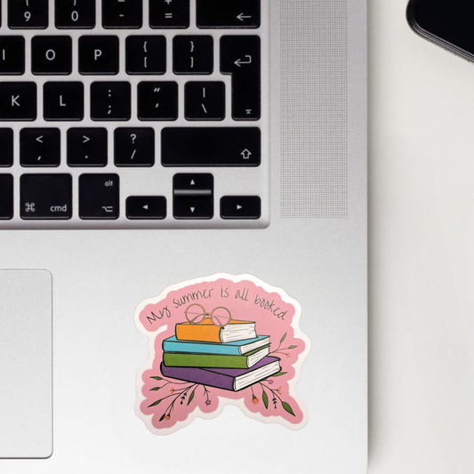 My Summer Is All Booked Sticker