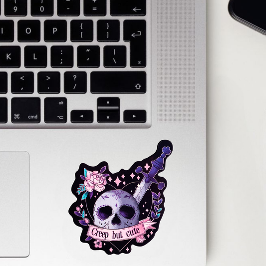 Creep But Cute Sticker