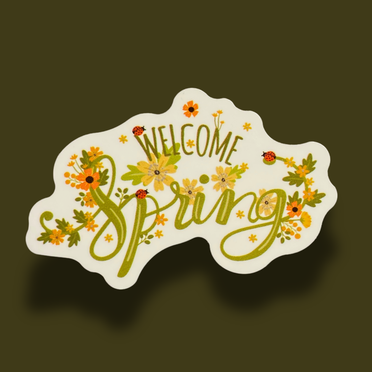 Welcome Spring Sticker