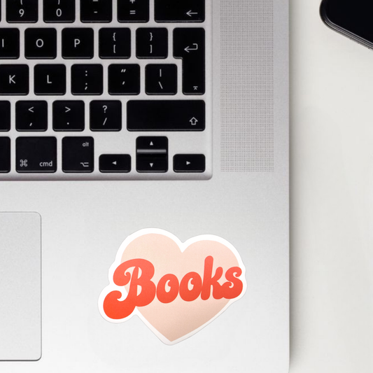 Love For Books Sticker