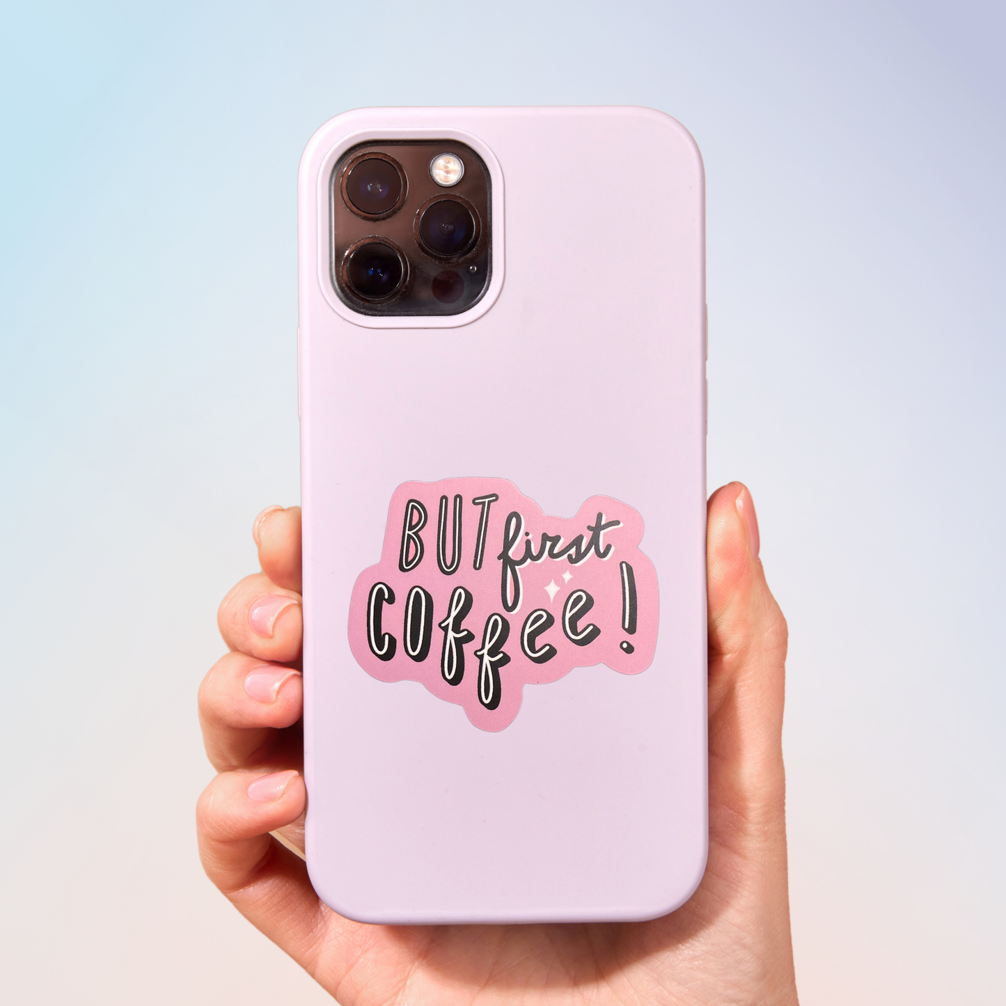 But First Coffee! Sticker