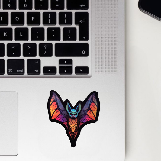 Bat Art Sticker
