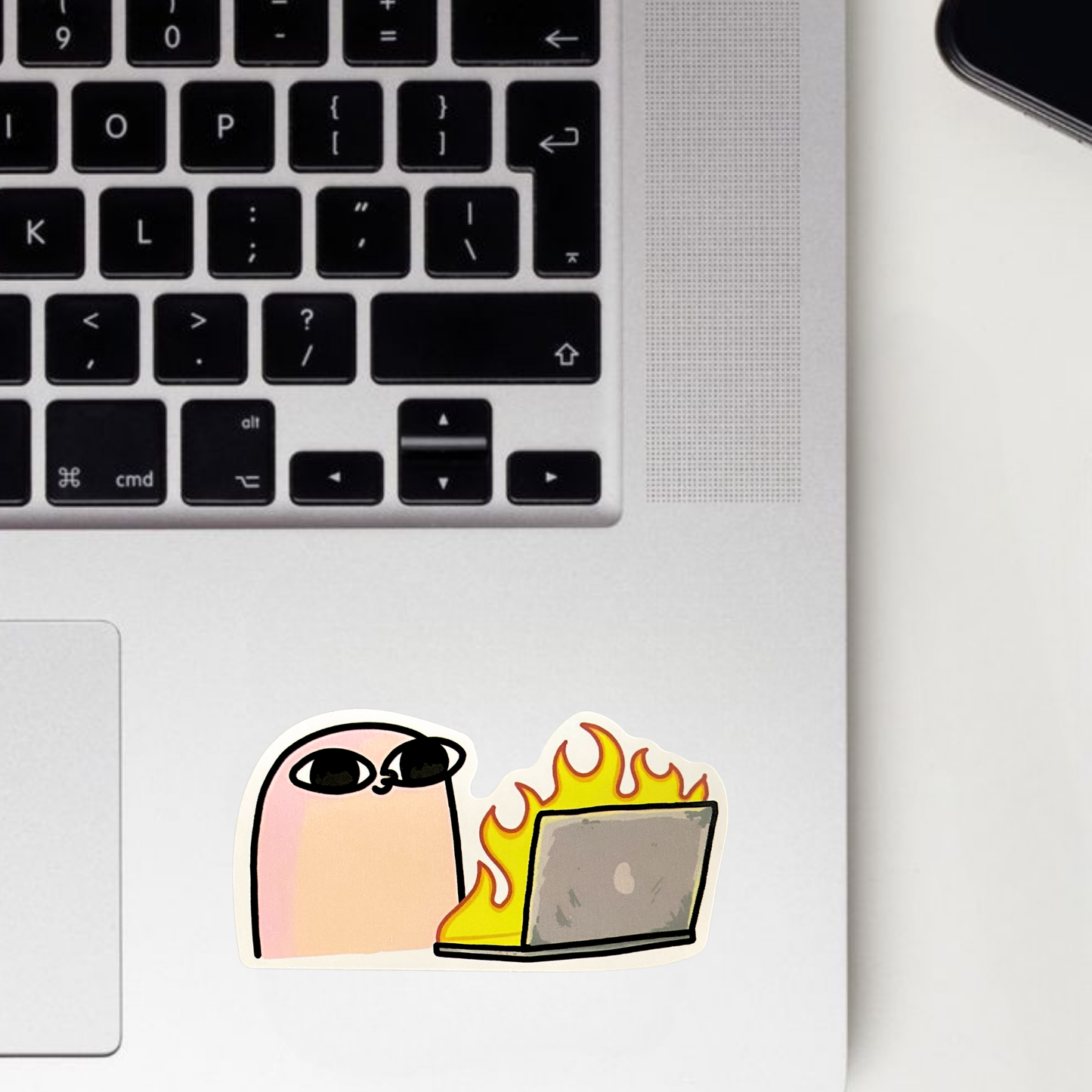 Burnout Sticker
