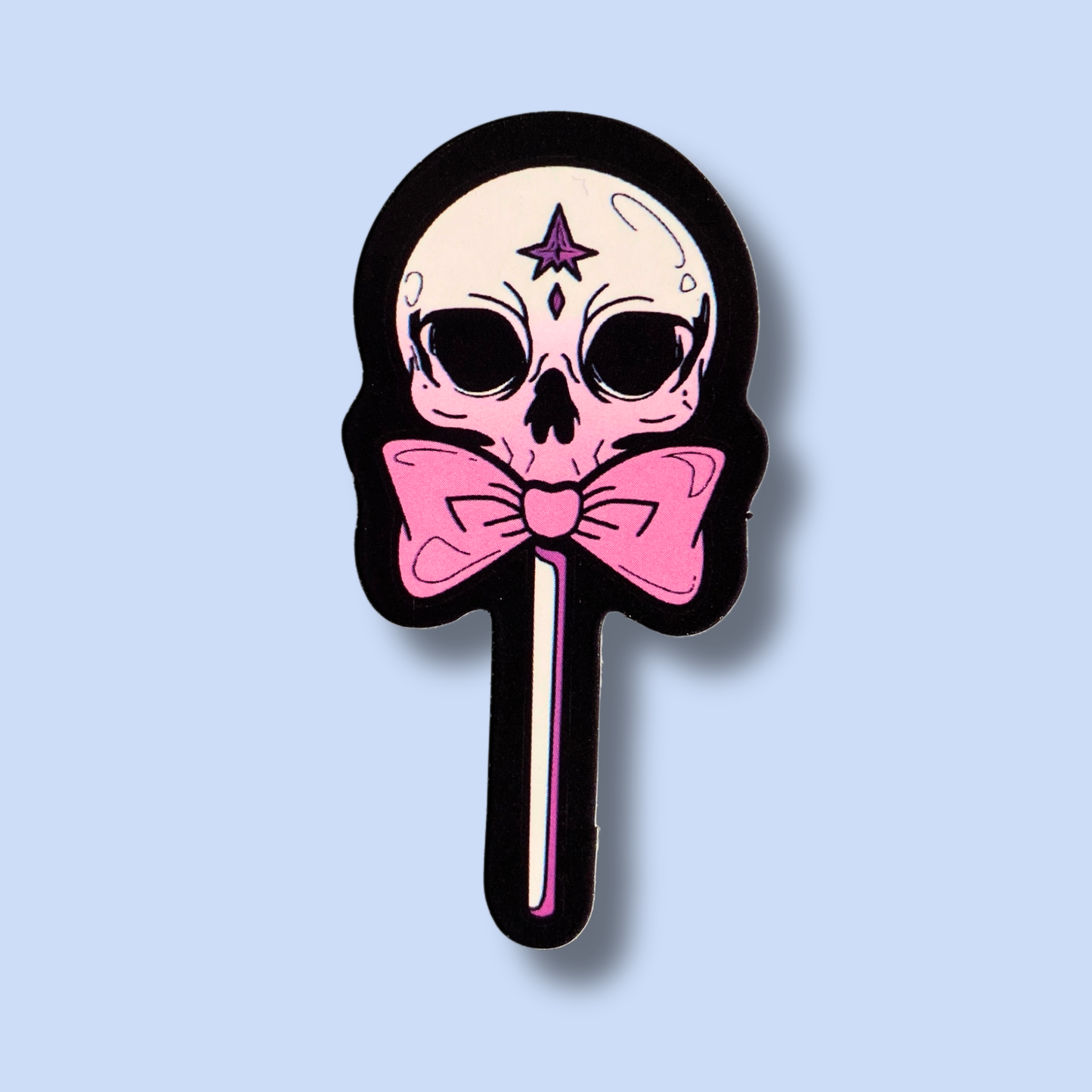 Skully Ties Sticker