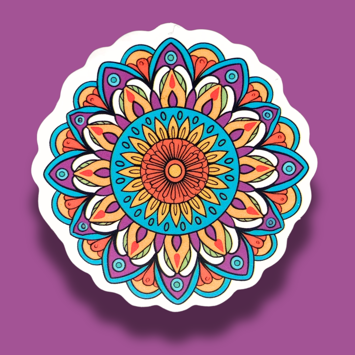 Bright Mandala Sticker