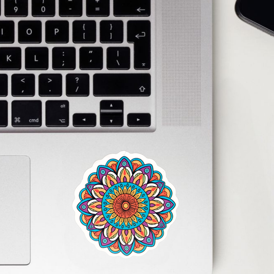 Bright Mandala Sticker