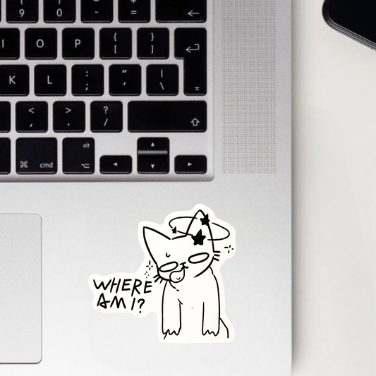 Where Am I? Sticker