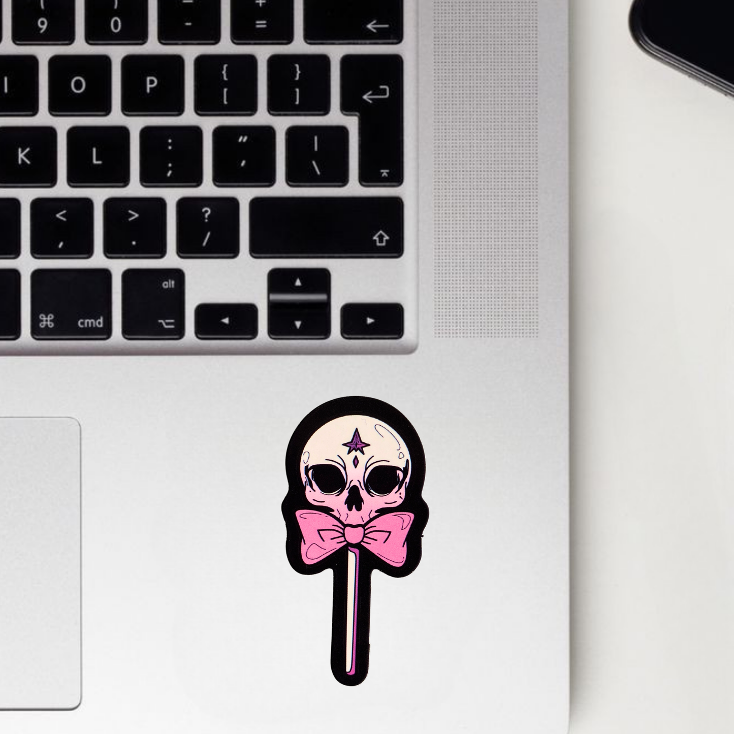 Skully Ties Sticker