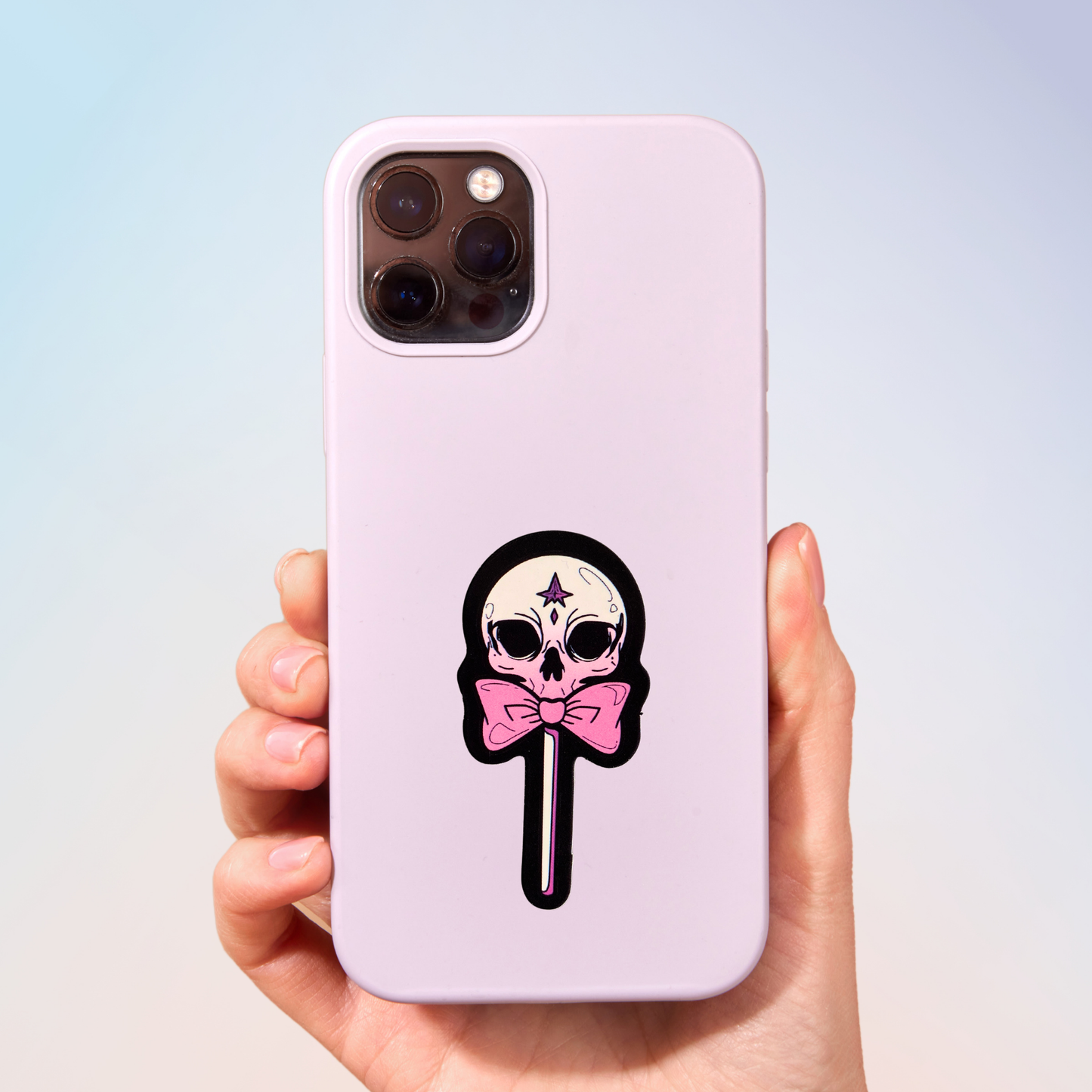 Skully Ties Sticker
