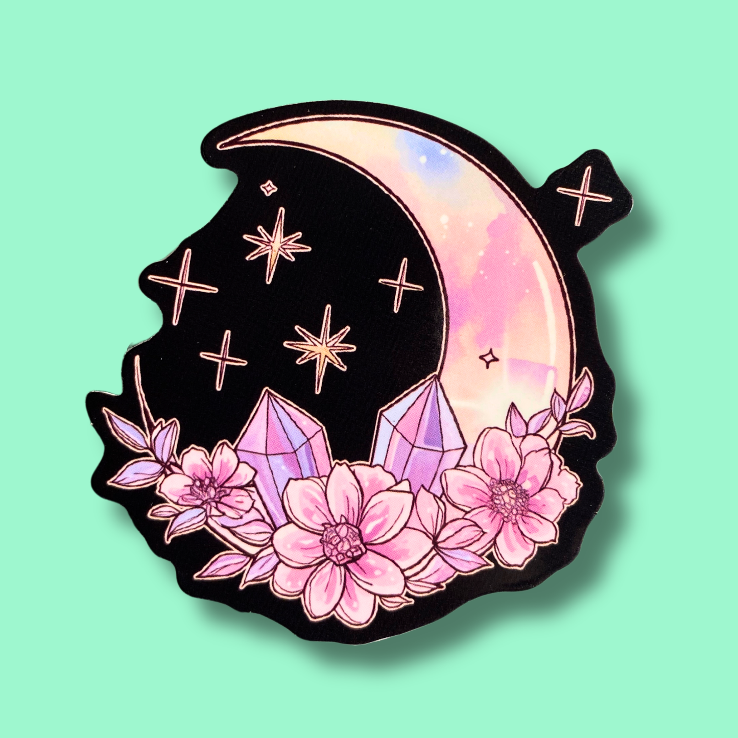 Night Bloom Sticker