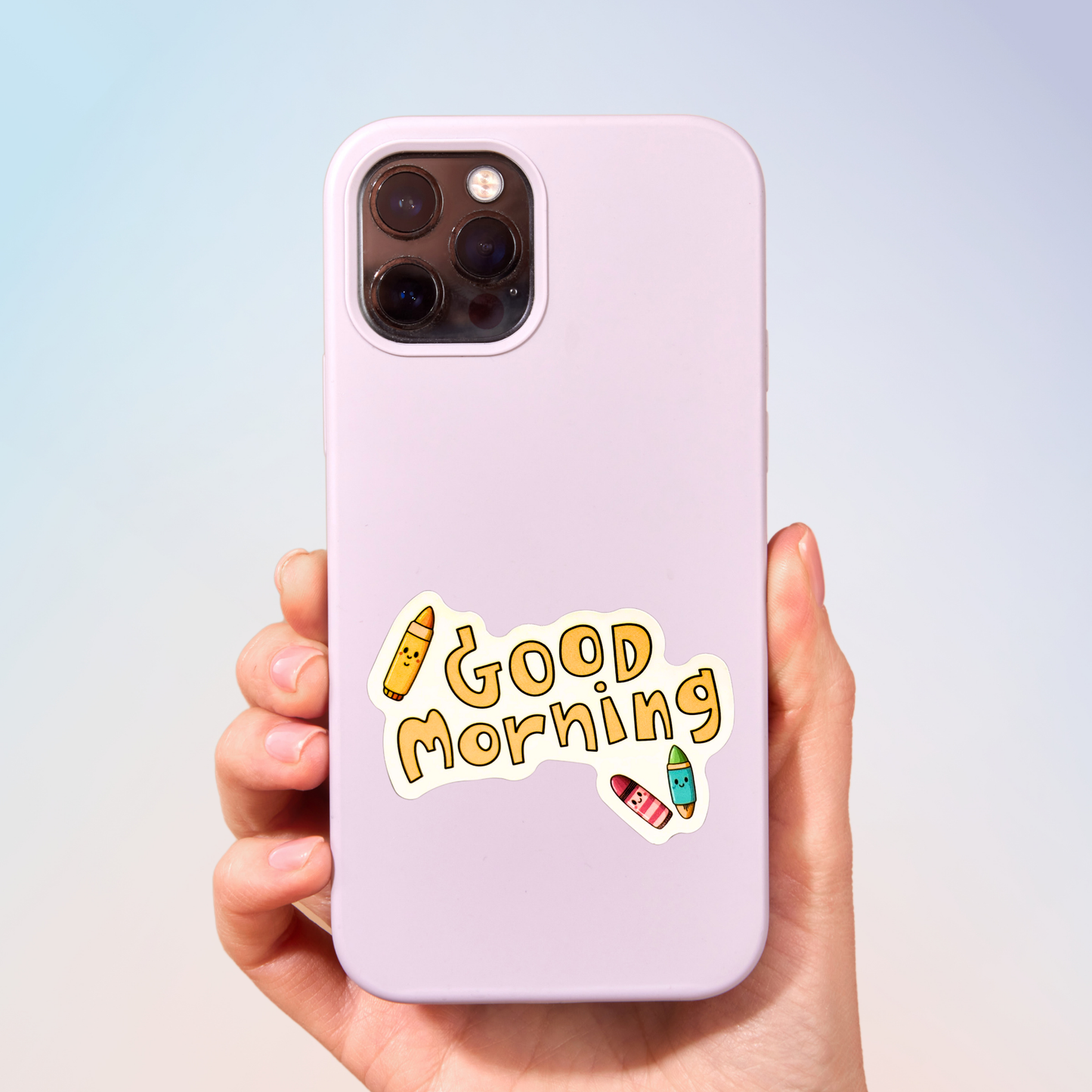 Good Morning Sticker