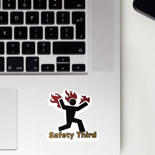 Safety Third Sticker
