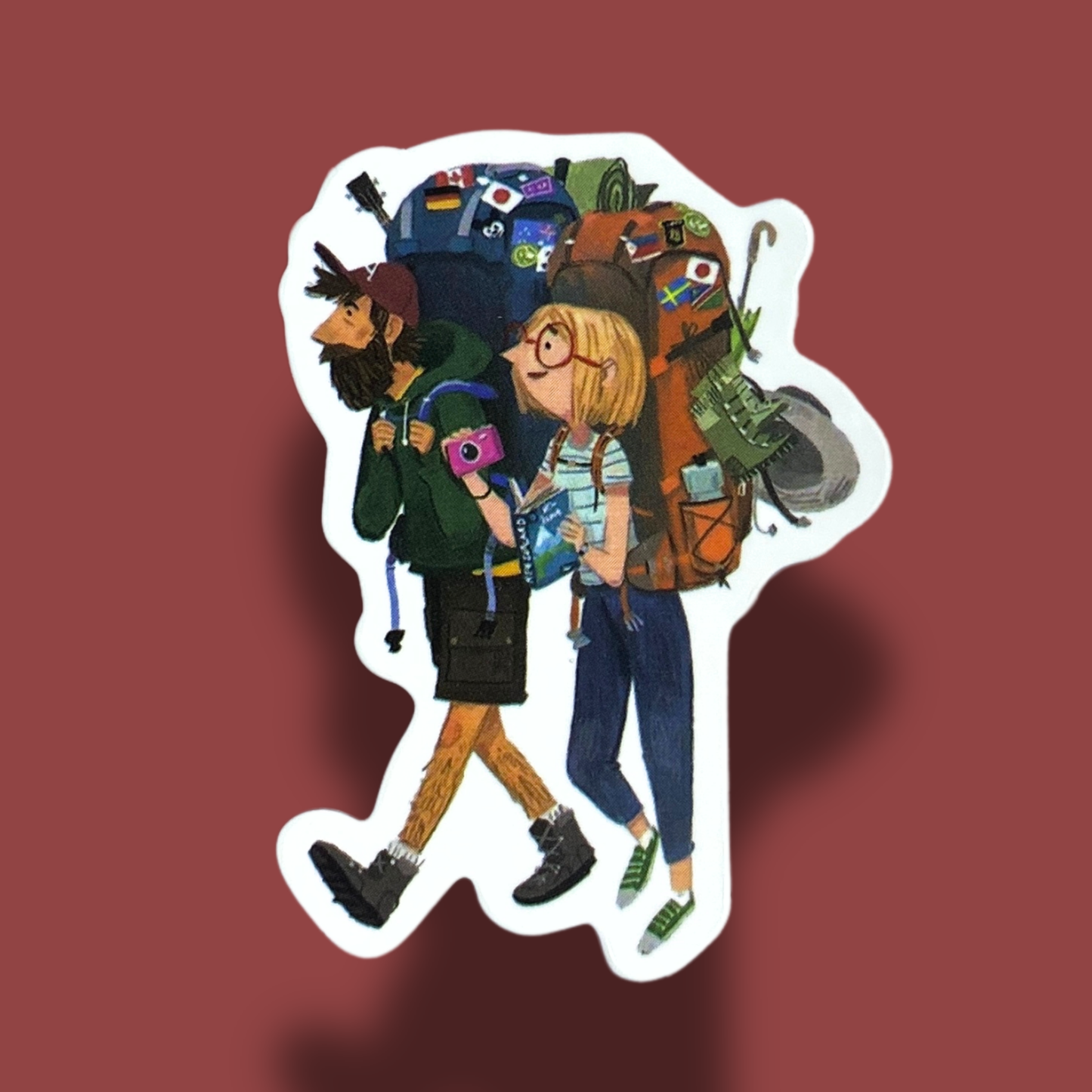 Pack And Go Sticker