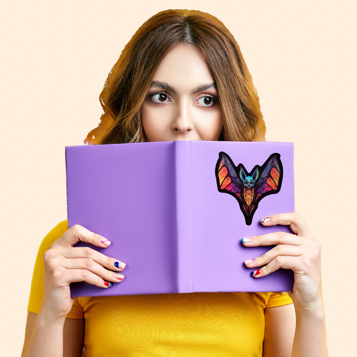 Bat Art Sticker