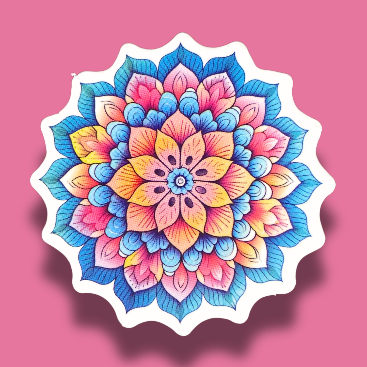 Colour Wheel Sticker
