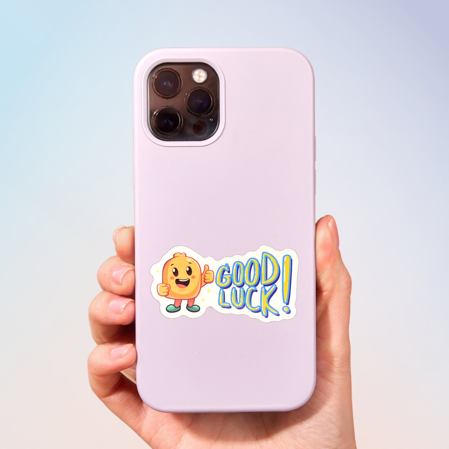 Good Luck Sticker