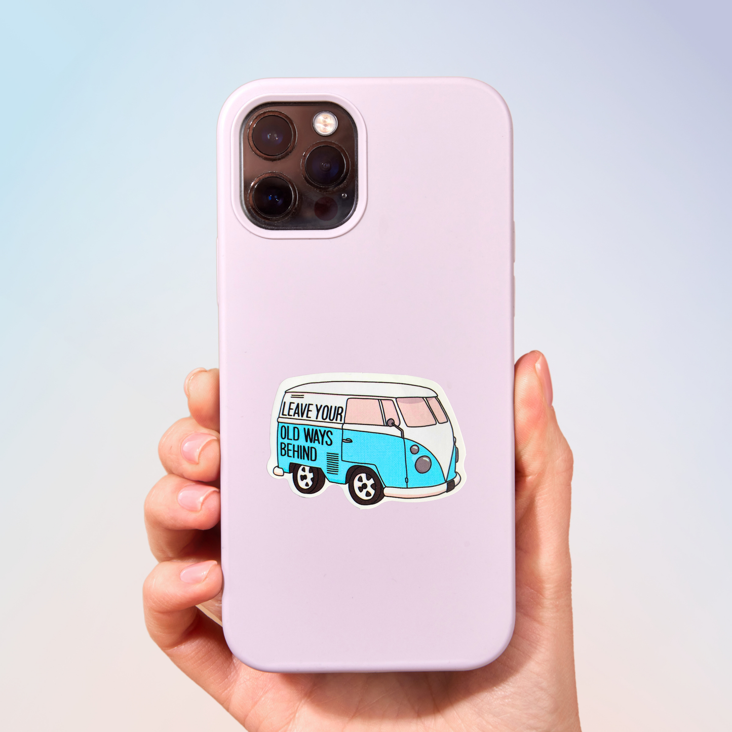 Leave Your Old Ways Behind Sticker