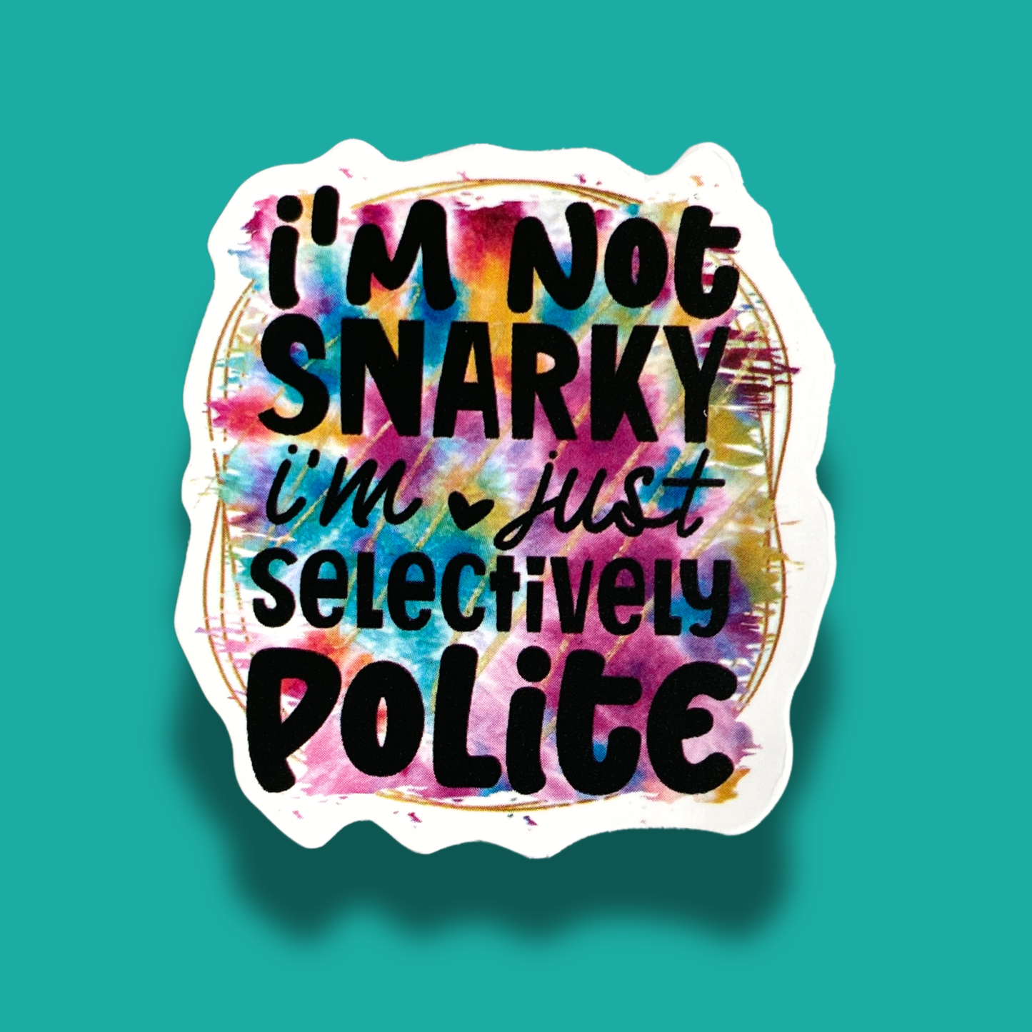 Selectively Polite Sticker