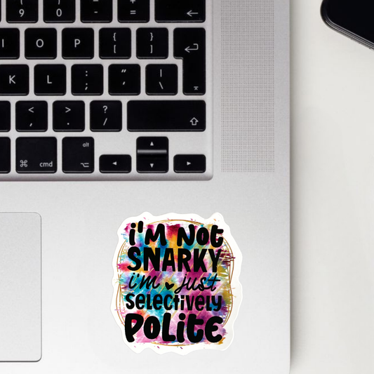 Selectively Polite Sticker