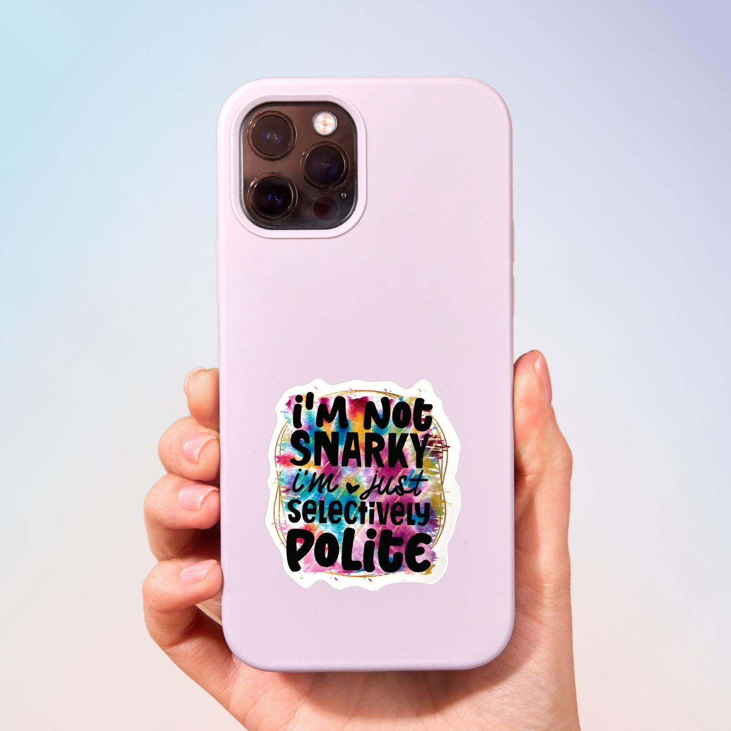 Selectively Polite Sticker