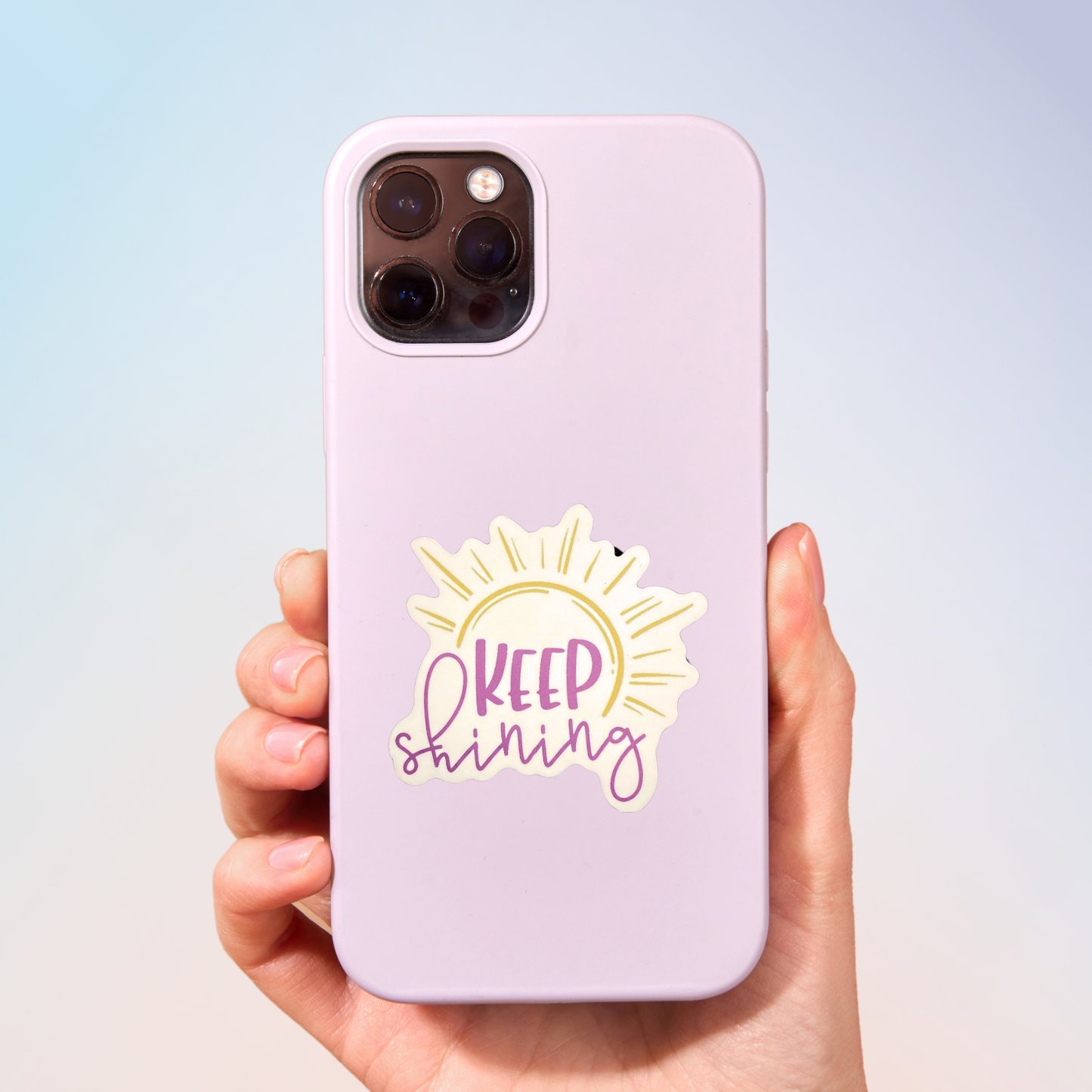 Keep Shining Sticker