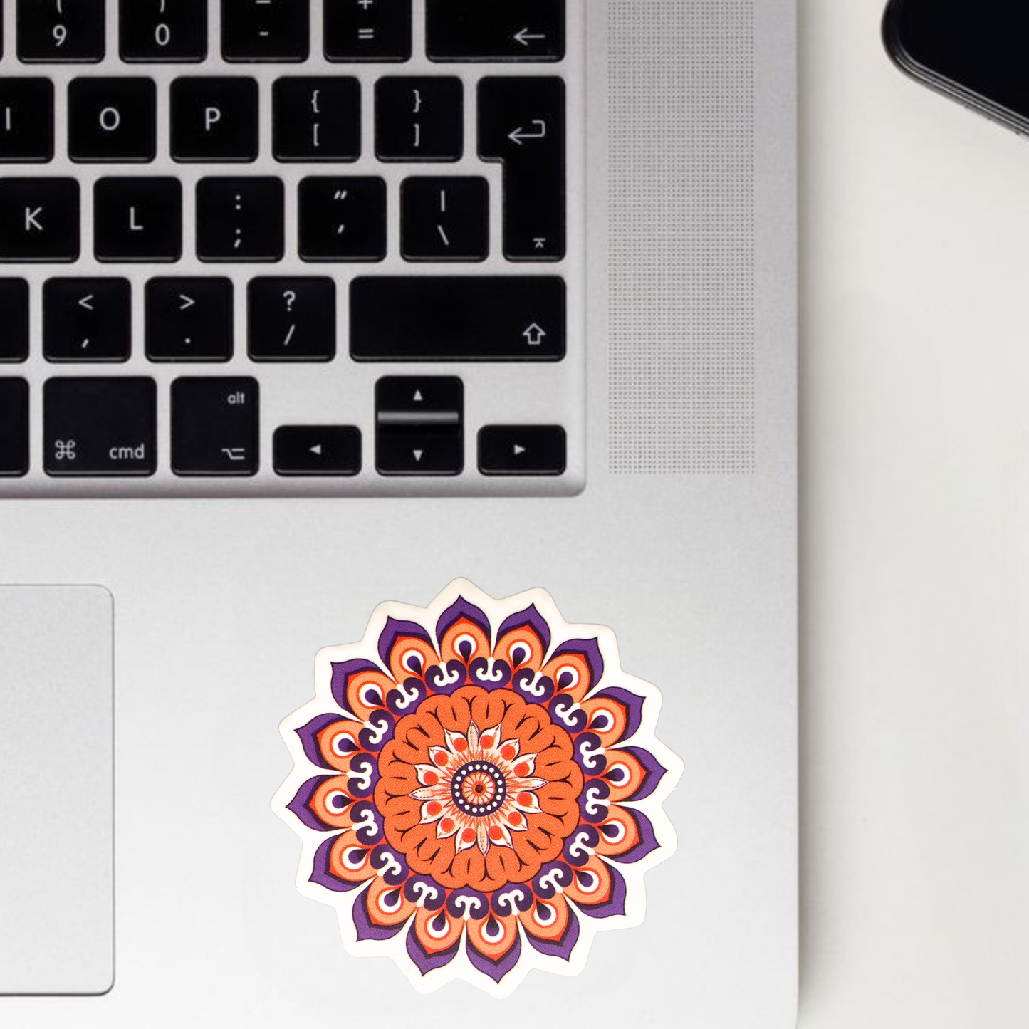 Patterned Mandala Sticker