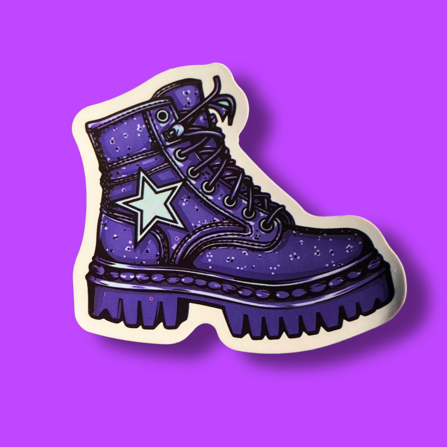 Shoe Star Sticker