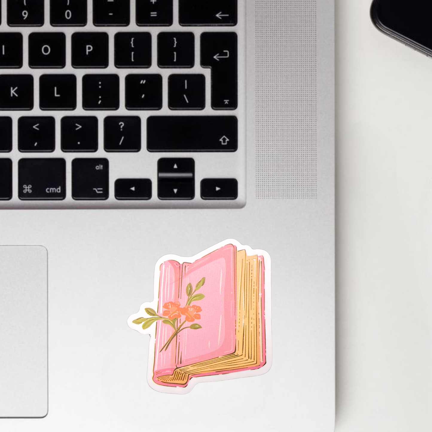Page & Heart Sticker