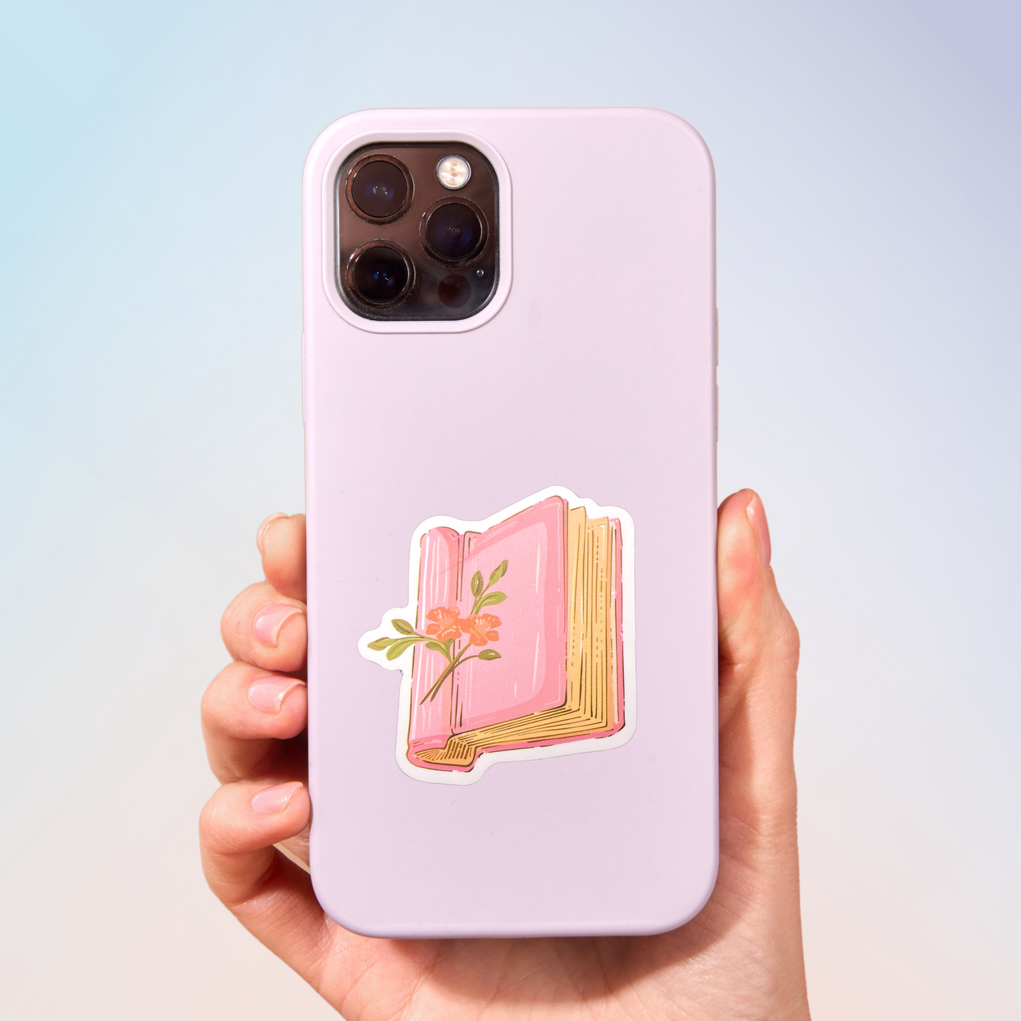 Page & Heart Sticker